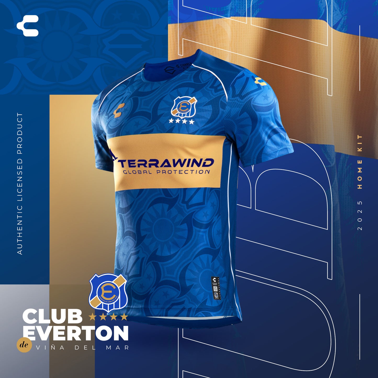 Camiseta Oficial Azul 2025